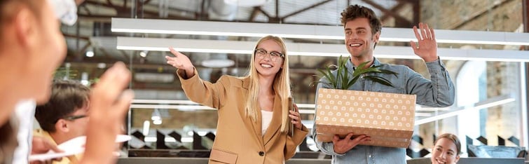 Paquetes de bienvenida para nuevos empleados